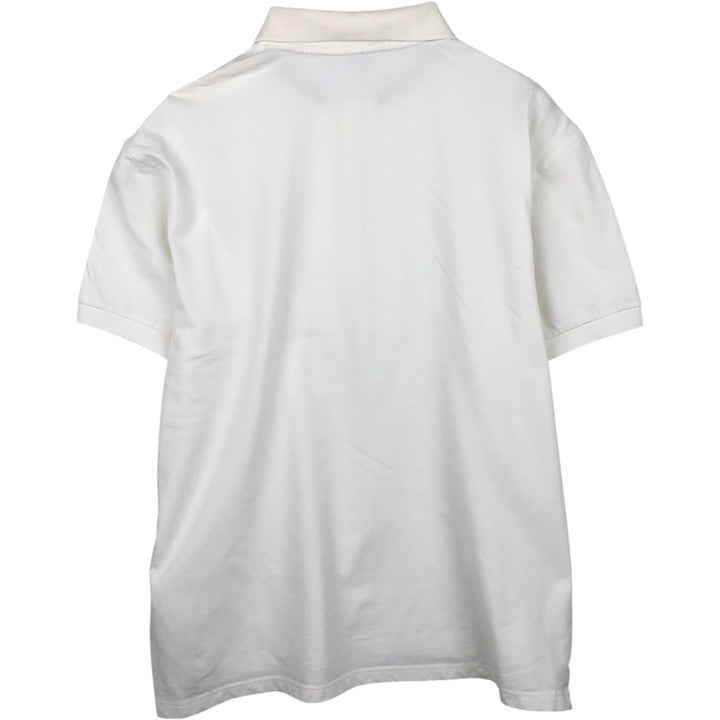 Harley-Davidson short-sleeved polo shirt, size L for men cotton white type Vintage Second Hand