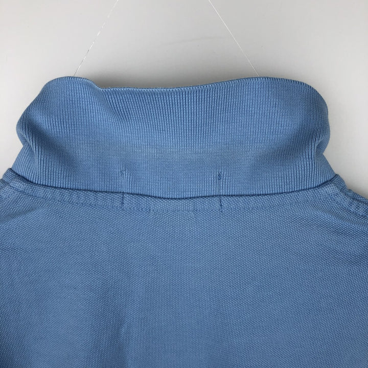 Ralph Lauren POLO by Ralph Lauren short sleeve polo shirt, men's XL size cotton Blue type light blue Vintage Second Hand