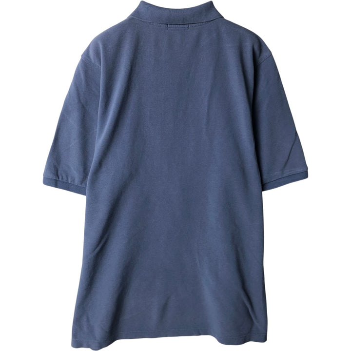 Burberry's BURBERRY LONDON CLASSIC FIT Short-Sleeve Polo Shirt, Men's Size L (approx.) unclear Blue type light blue Vintage Second Hand