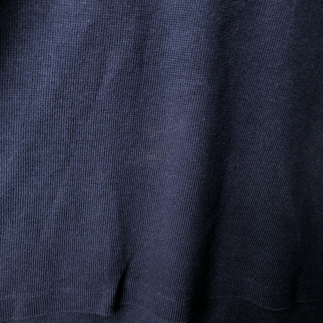 Ralph Lauren POLO SPORT short sleeve polo shirt, men's size M cotton navy blue type Vintage Second Hand