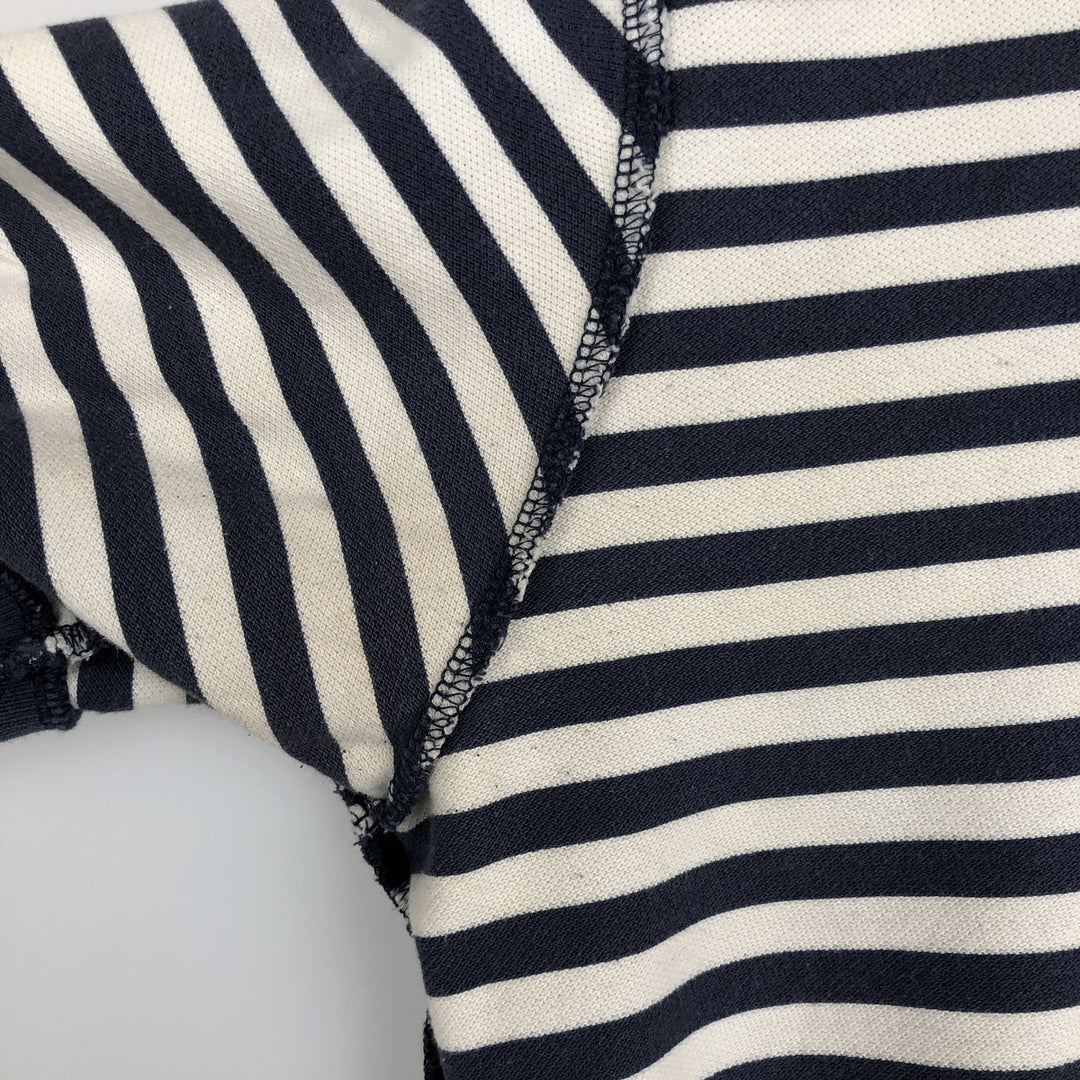 Ralph Lauren POLO by Ralph Lauren short sleeve striped polo shirt, men's size L cotton white type Vintage Second Hand