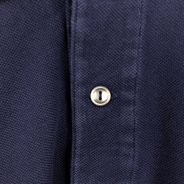 Lacoste LACOSTE Short Sleeve Polo Shirt Size 5 Men's L cotton navy blue type Vintage Second Hand