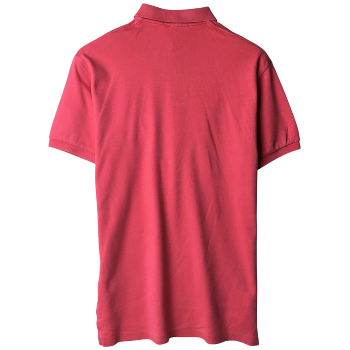 Ralph Lauren POLO by Ralph Lauren short sleeve polo shirt, size S for men cotton red type Vintage Second Hand