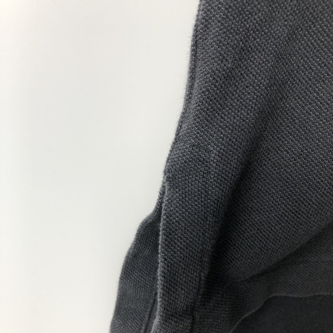 Ralph Lauren POLO by Ralph Lauren short sleeve polo shirt, men's XL size cotton black type Vintage Second Hand