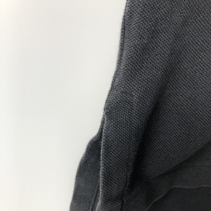 Ralph Lauren POLO by Ralph Lauren short sleeve polo shirt, men's XL size cotton black type Vintage Second Hand