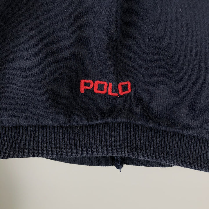 Ralph Lauren POLO GOLF Polo Golf short sleeve polo shirt for men size L cotton navy blue type Vintage Second Hand