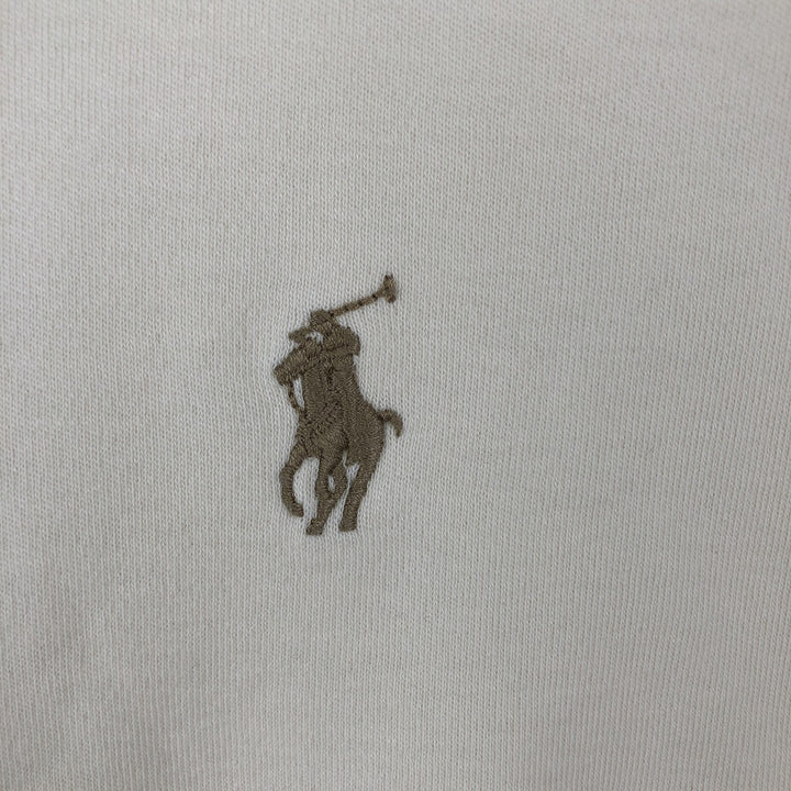 Ralph Lauren POLO by Ralph Lauren short sleeve polo shirt, men's size L cotton unbleached Vintage Second Hand