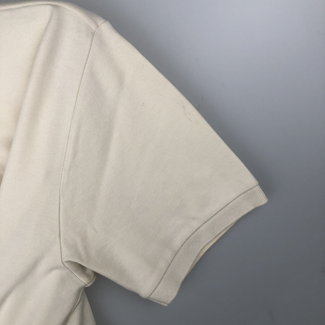 Ralph Lauren POLO by Ralph Lauren short sleeve polo shirt, men's size L cotton unbleached Vintage Second Hand