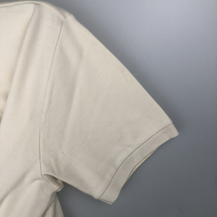 Ralph Lauren POLO by Ralph Lauren short sleeve polo shirt, men's size L cotton unbleached Vintage Second Hand