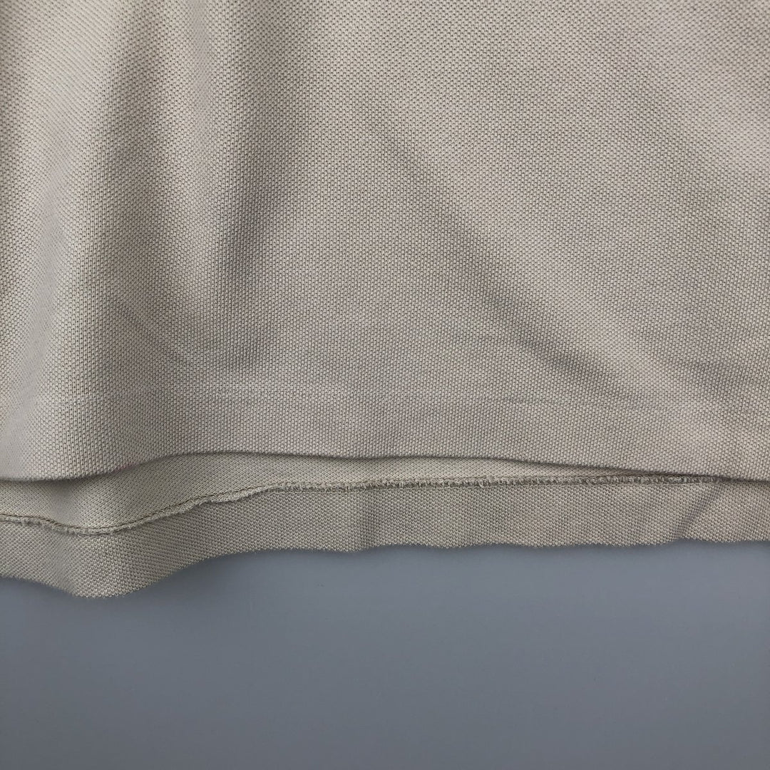 Ralph Lauren POLO by Ralph Lauren short sleeve polo shirt, men's size L cotton Beige type Vintage Second Hand