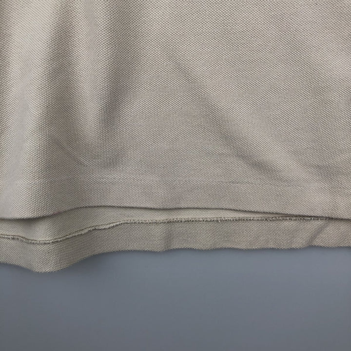 Ralph Lauren POLO by Ralph Lauren short sleeve polo shirt, men's size L cotton Beige type Vintage Second Hand