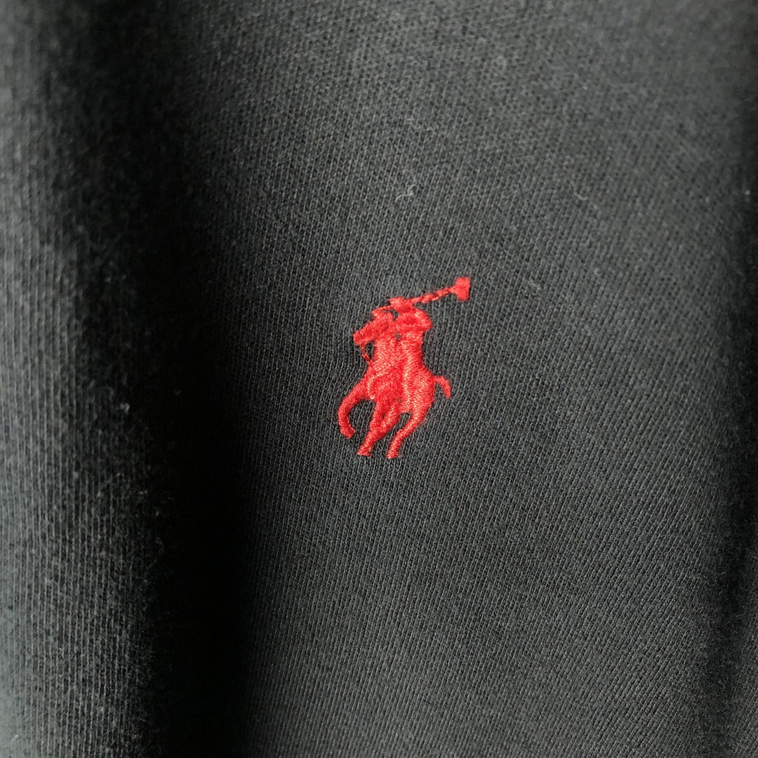 Ralph Lauren POLO by Ralph Lauren short sleeve polo shirt, men's XL size cotton black type Vintage Second Hand