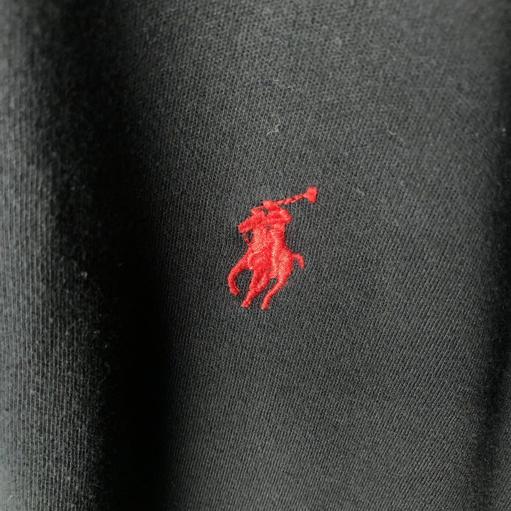 Ralph Lauren POLO by Ralph Lauren short sleeve polo shirt, men's XL size cotton black type Vintage Second Hand