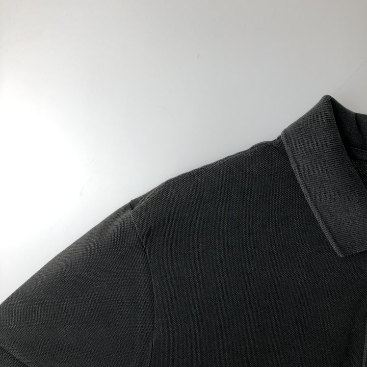 Lacoste Designed in France Short Sleeve Polo Shirt, Size 5, Men's Size L cotton black type Vintage Second Hand