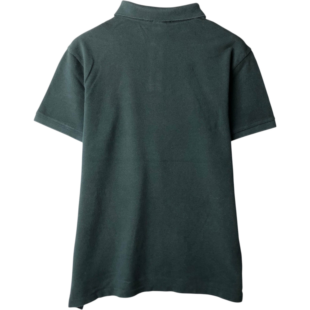 Ralph Lauren POLO by Ralph Lauren short sleeve polo shirt, men's XL size cotton Green type dark green Vintage Second Hand