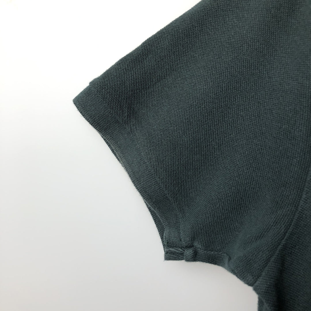 Ralph Lauren POLO by Ralph Lauren short sleeve polo shirt, men's XL size cotton Green type dark green Vintage Second Hand