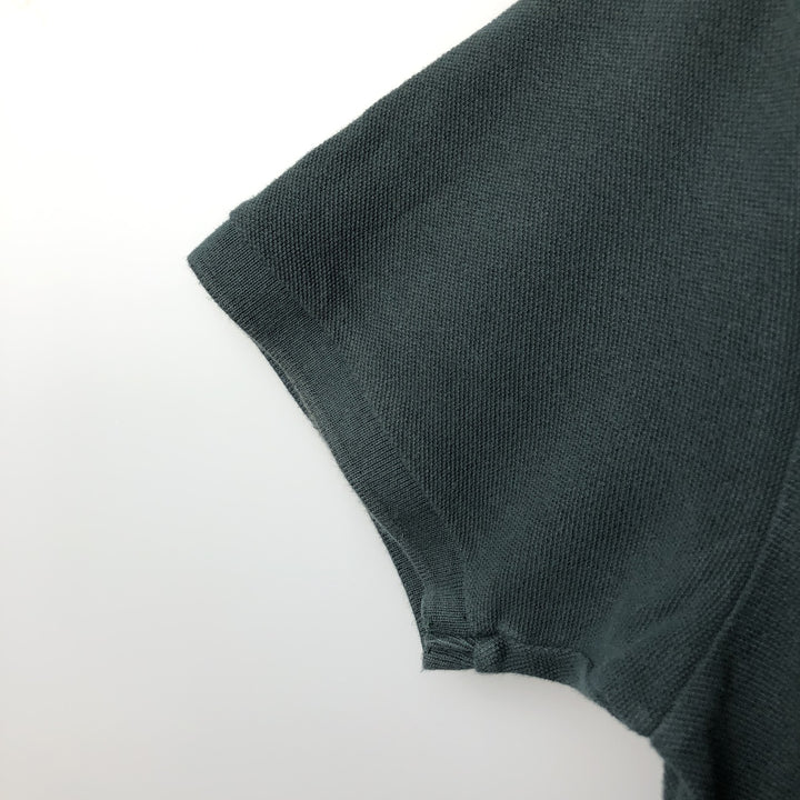 Ralph Lauren POLO by Ralph Lauren short sleeve polo shirt, men's XL size cotton Green type dark green Vintage Second Hand