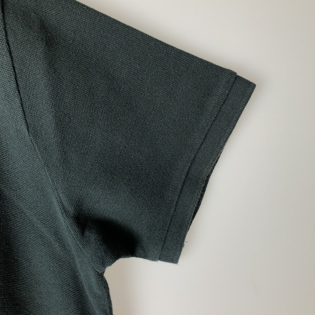 Ralph Lauren POLO by Ralph Lauren short sleeve polo shirt, men's XL size cotton Green type dark green Vintage Second Hand