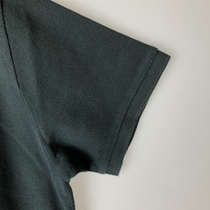 Ralph Lauren POLO by Ralph Lauren short sleeve polo shirt, men's XL size cotton Green type dark green Vintage Second Hand