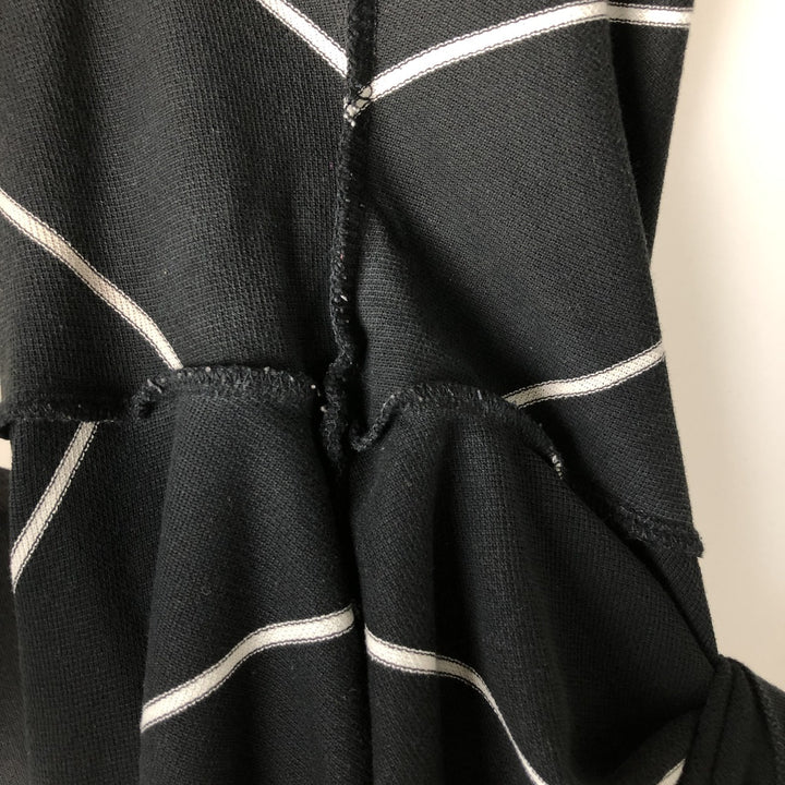 Ralph Lauren POLO by Ralph Lauren short sleeve striped polo shirt, men's XL size Pima Cotton black type Vintage Second Hand