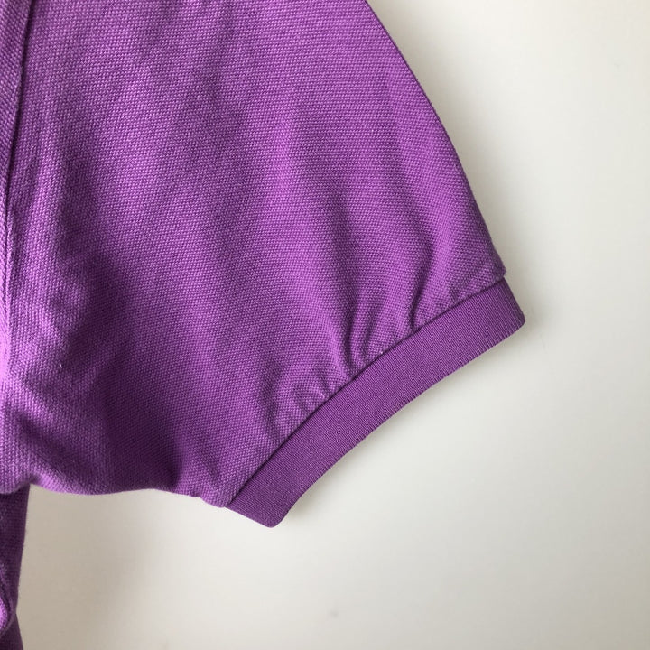 Ralph Lauren POLO by Ralph Lauren short sleeve polo shirt, men's XL size cotton purple type Vintage Second Hand