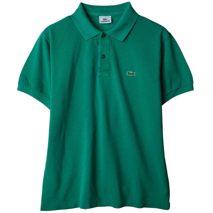 Lacoste LACOSTE short sleeve polo shirt size 3, men's size S cotton green type Vintage Second Hand