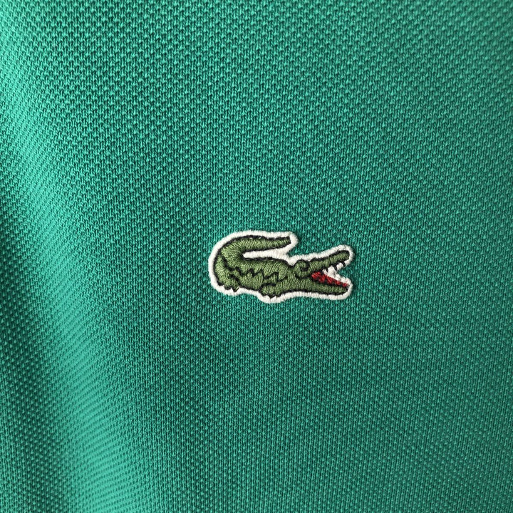 Lacoste LACOSTE short sleeve polo shirt size 3, men's size S cotton green type Vintage Second Hand