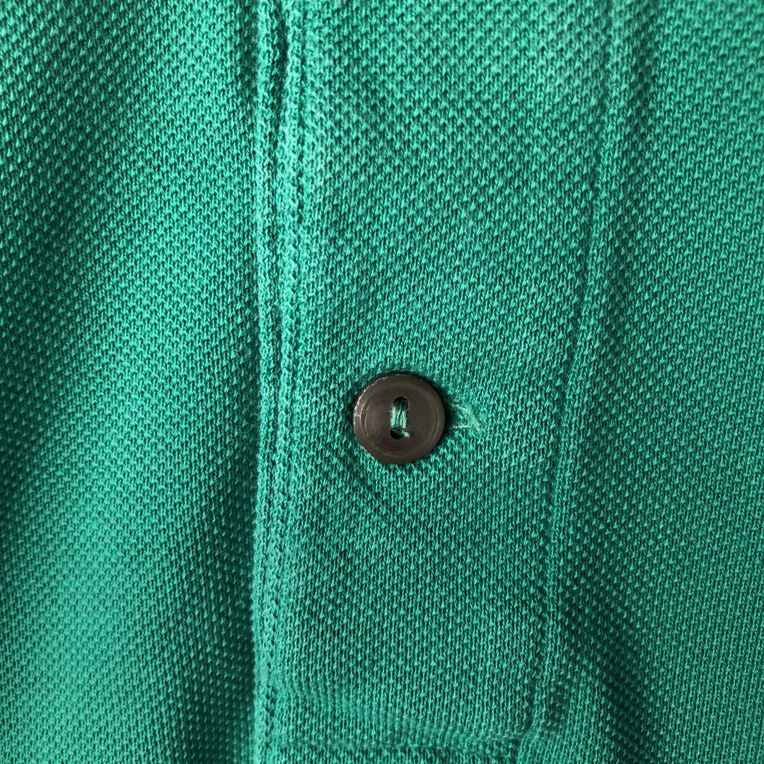Lacoste LACOSTE short sleeve polo shirt size 3, men's size S cotton green type Vintage Second Hand