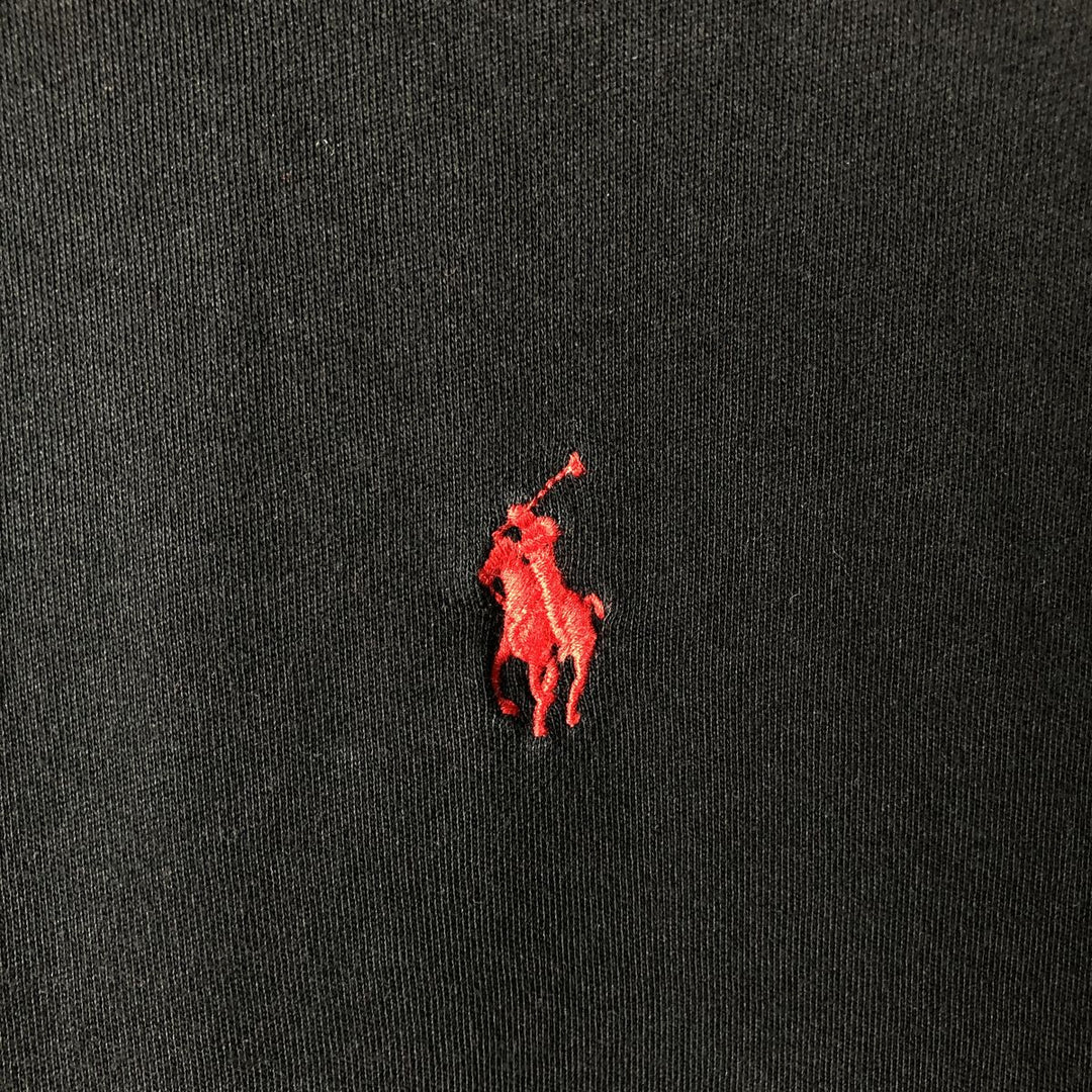 Ralph Lauren POLO by Ralph Lauren short sleeve polo shirt, men's XL size cotton black type Vintage Second Hand