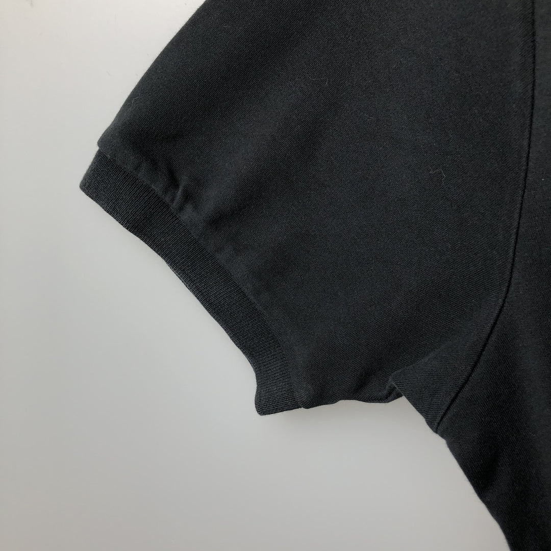 Ralph Lauren POLO by Ralph Lauren short sleeve polo shirt, men's XL size cotton black type Vintage Second Hand