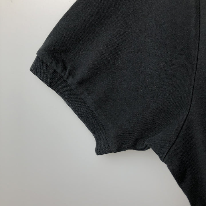 Ralph Lauren POLO by Ralph Lauren short sleeve polo shirt, men's XL size cotton black type Vintage Second Hand