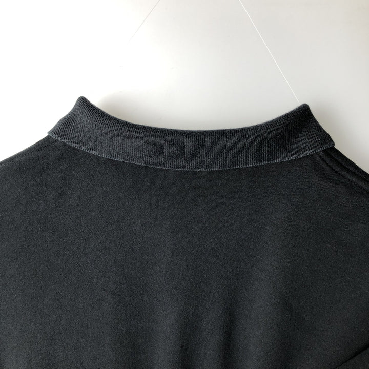 Ralph Lauren POLO by Ralph Lauren short sleeve polo shirt, men's XL size cotton black type Vintage Second Hand
