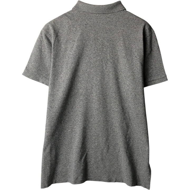Ralph Lauren POLO by Ralph Lauren CUSTOM FIT short sleeve polo shirt, men's XL size cotton gray type Vintage Second Hand