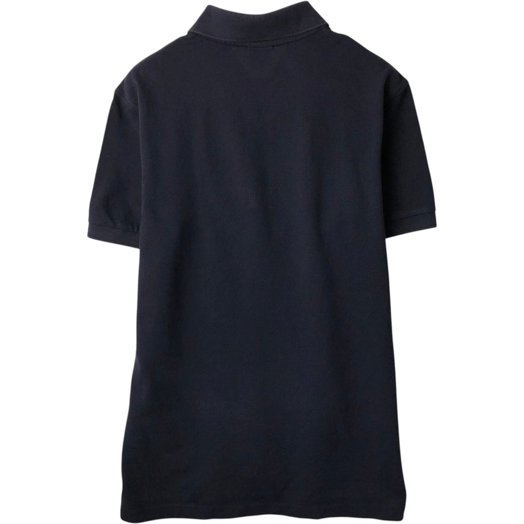 Brooks Brothers 1818 Short-Sleeve Polo Shirt, Men's Size L (approx.) cotton black type Vintage Second Hand