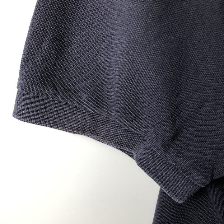 Brooks Brothers 1818 Short-Sleeve Polo Shirt, Men's Size L (approx.) cotton black type Vintage Second Hand