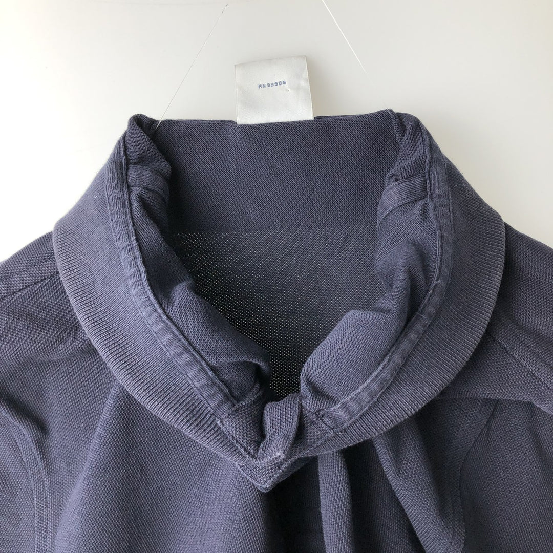 Brooks Brothers 1818 Short-Sleeve Polo Shirt, Men's Size L (approx.) cotton black type Vintage Second Hand