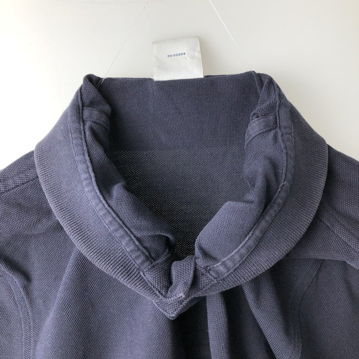 Brooks Brothers 1818 Short-Sleeve Polo Shirt, Men's Size L (approx.) cotton black type Vintage Second Hand