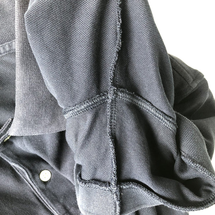 Brooks Brothers 1818 Short-Sleeve Polo Shirt, Men's Size L (approx.) cotton black type Vintage Second Hand