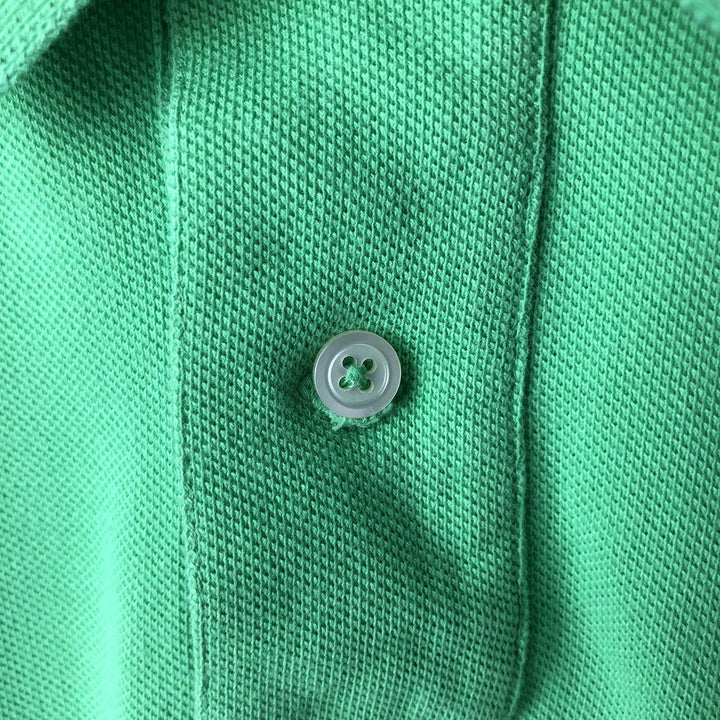 Ralph Lauren POLO by Ralph Lauren SLIM FIT Short-Sleeve Polo Shirt, Men's Size XL (approx.) cotton green type yellow green Vintage Second Hand