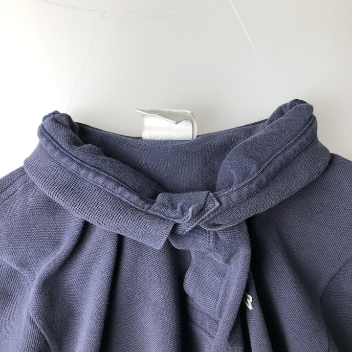 Lacoste Designed in France Short Sleeve Polo Shirt, Size 5, Men's Size L cotton navy blue type Vintage Second Hand