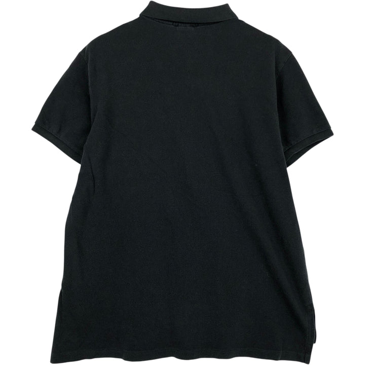 Ralph Lauren POLO by Ralph Lauren short sleeve polo shirt, men's XL size cotton Charcoal Vintage Second Hand