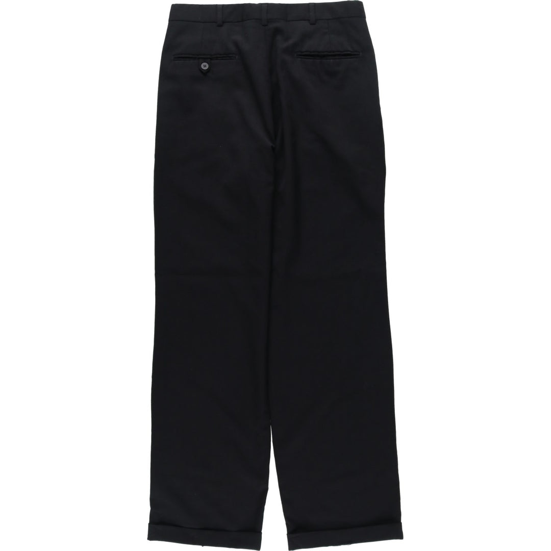 Stafford Two-pleat Slacks, Men's, Size W32 unclear black type Vintage Second Hand