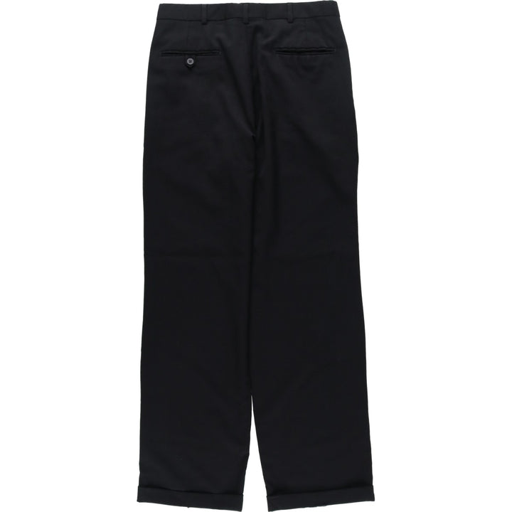 Stafford Two-pleat Slacks, Men's, Size W32 unclear black type Vintage Second Hand