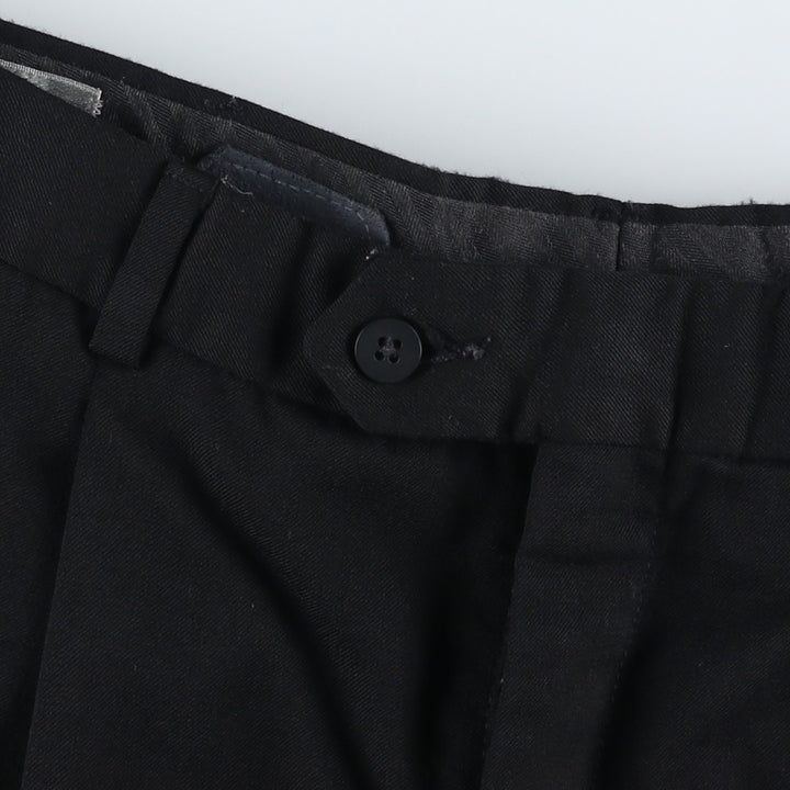Stafford Two-pleat Slacks, Men's, Size W32 unclear black type Vintage Second Hand