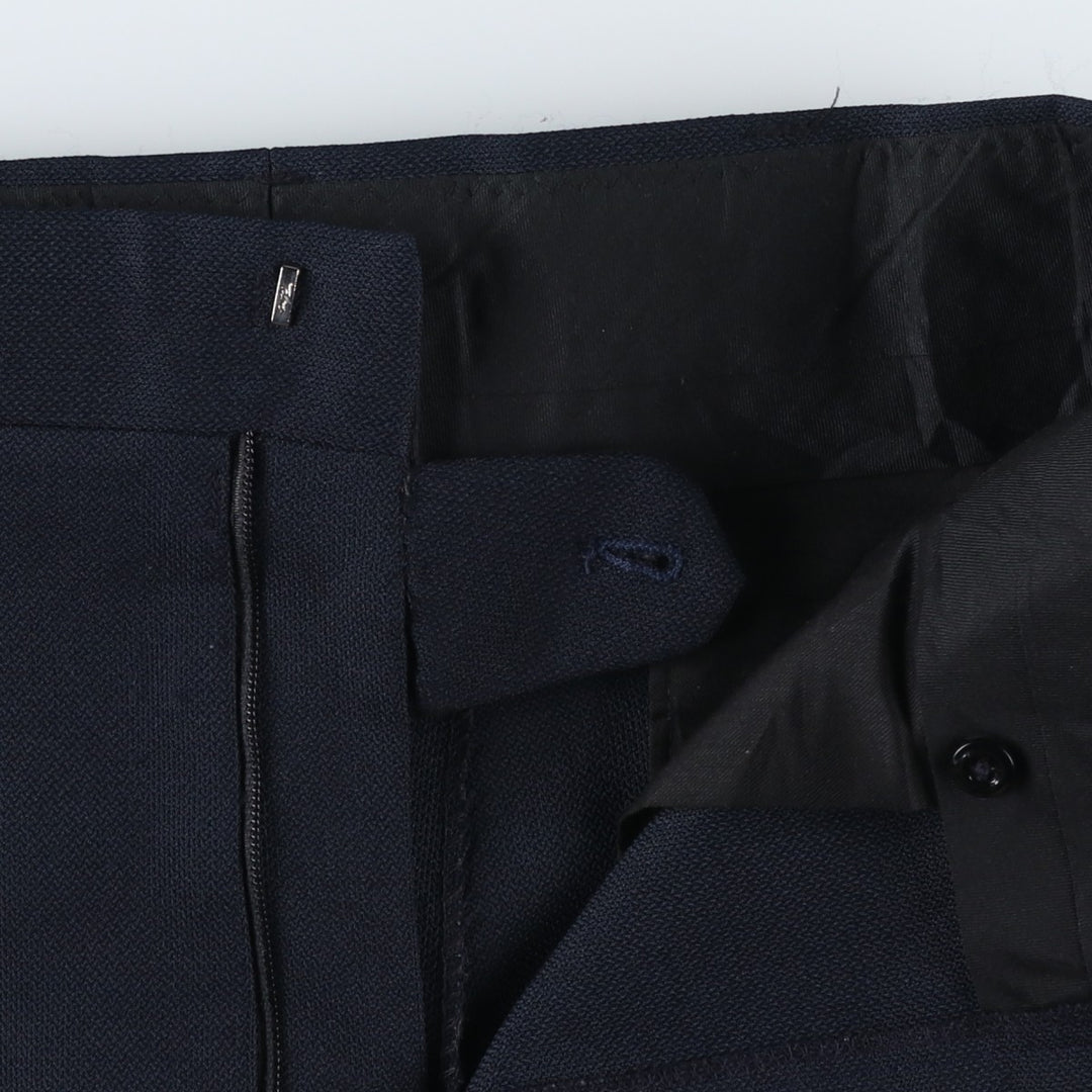 70s-80'S HAGGAR Flare Pants, Made in USA, Men's W33 (approx.), Vintage unclear black type Vintage Second Hand