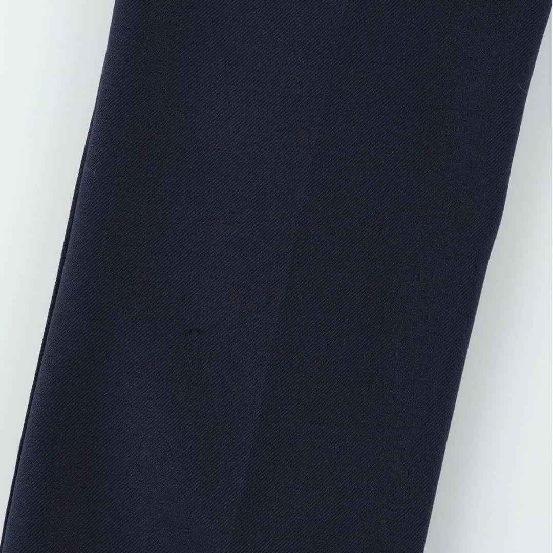 90'S Wrangler Rancher Dress Jeans Slacks Pants, Made in USA, Men's W37 (approx.), Vintage unclear navy blue type Vintage Second Hand