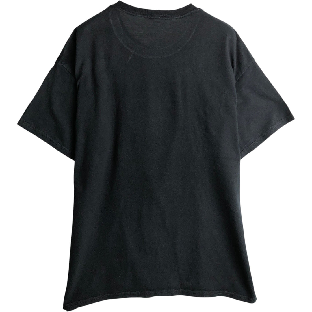 NIRVANA Nirvana Band T-shirt, Band T, Men's L size cotton black type Vintage Second Hand