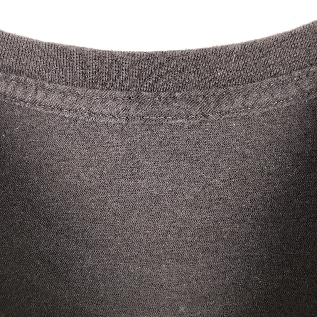NIRVANA band t-shirt, men's size M (equivalent), crew neck. unclear black type Vintage Second Hand