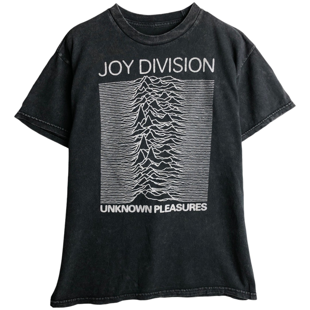 JOY DIVISION Band T-shirt (Men's size S) unclear gray type Vintage Second Hand