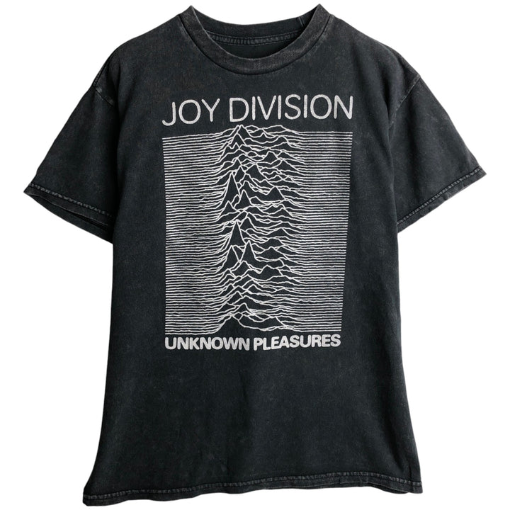 JOY DIVISION Band T-shirt (Men's size S) unclear gray type Vintage Second Hand